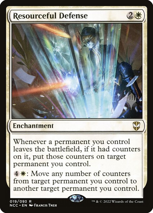 Defesa Engenhosa — New Capenna Commander Promos 19p