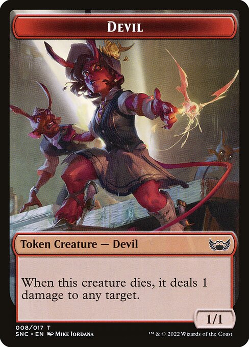 Devil — Streets of New Capenna Tokens 8