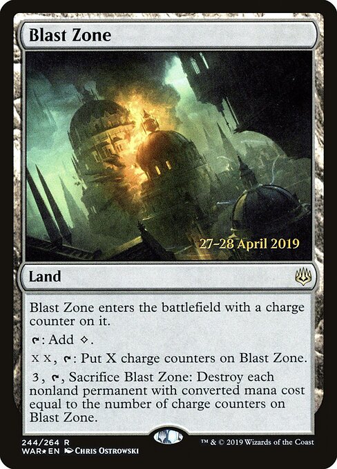 Zona de Explosão — War of the Spark Promos 244s