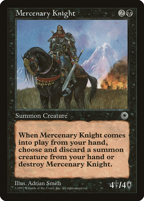 Mercenary Knight — Portal 99