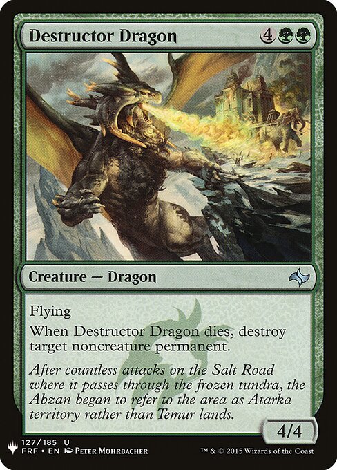 Dragão Destruidor — The List FRF-127