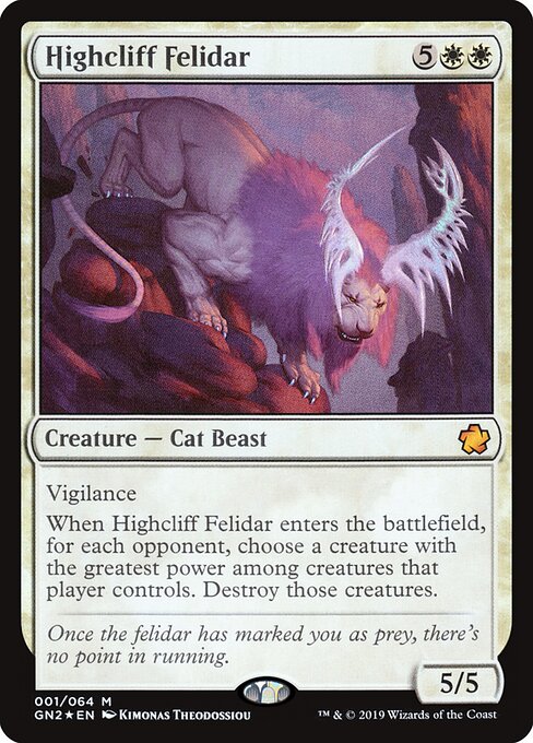 Highcliff Felidar — Game Night 2019 1