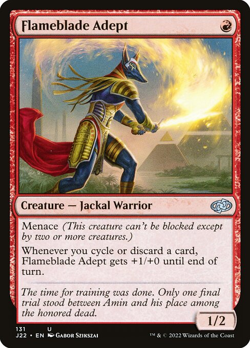 Adepto da Espada Flamejante — Jumpstart 2022 131