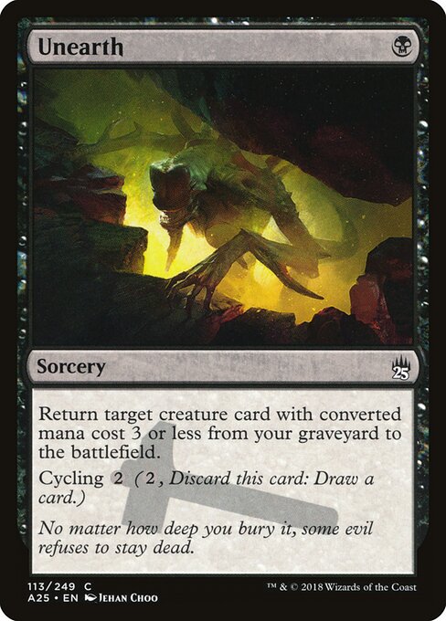 Desenterrar — Masters 25 113