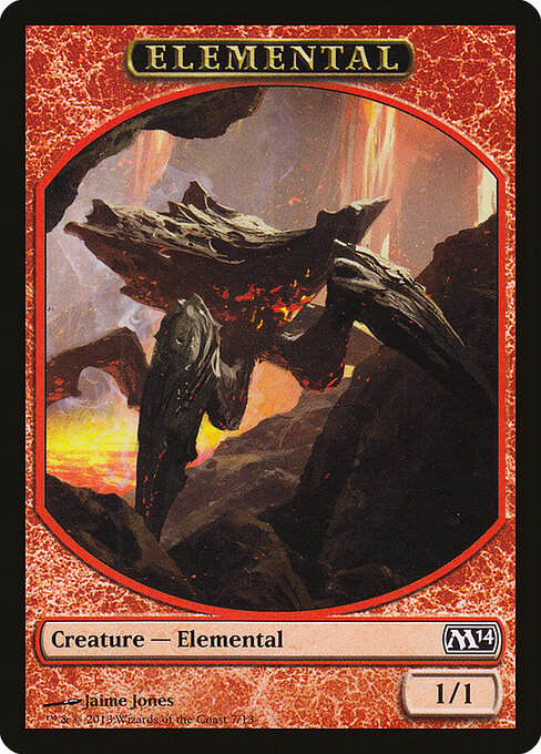 Elemental — Magic 2014 Tokens 7