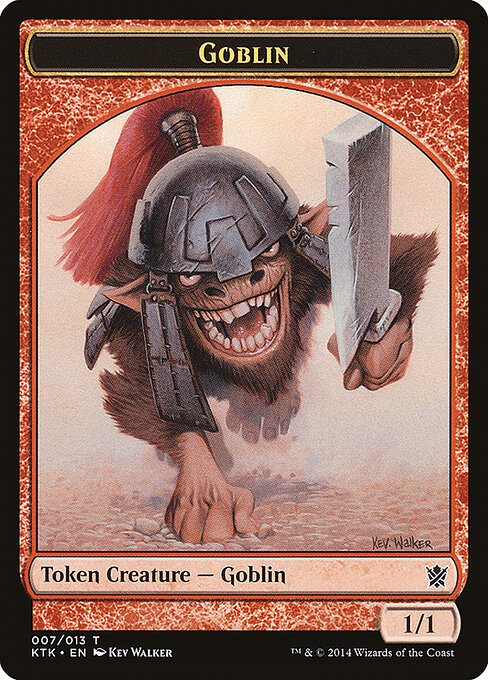 Goblin — Khans of Tarkir Tokens 7