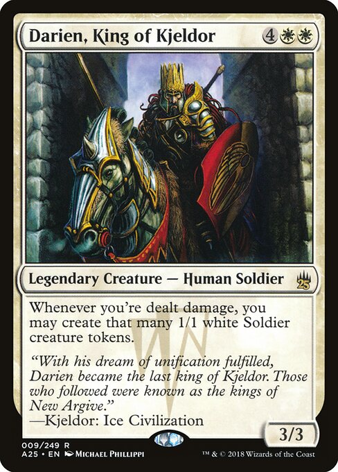 Darien, Rei de Kjeldor — Masters 25 9