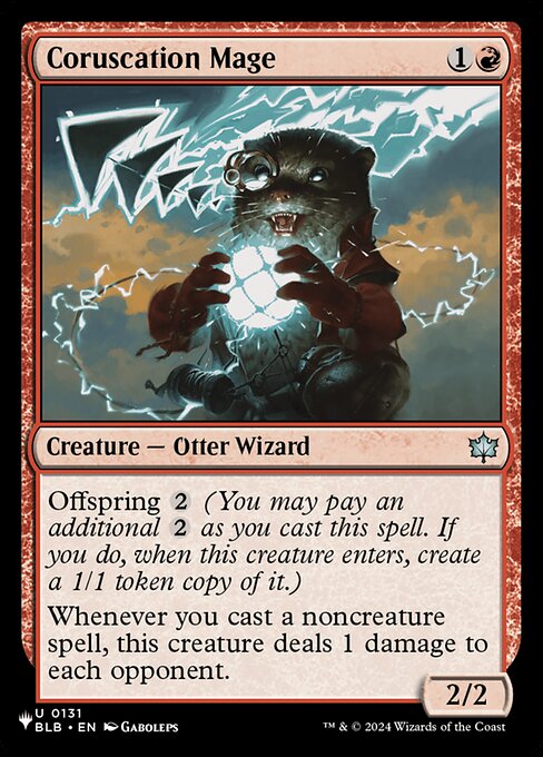 Coruscation Mage — The List BLB-131