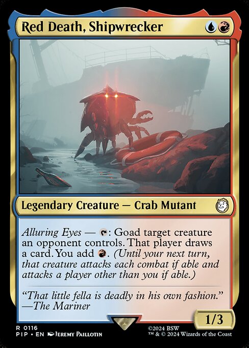 Red Death, Shipwrecker — Fallout 116
