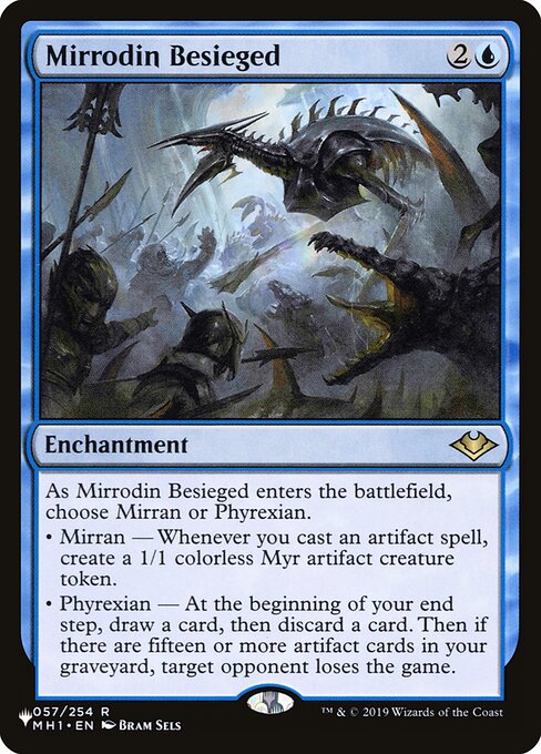 Mirrodin Sitiada — The List MH1-57