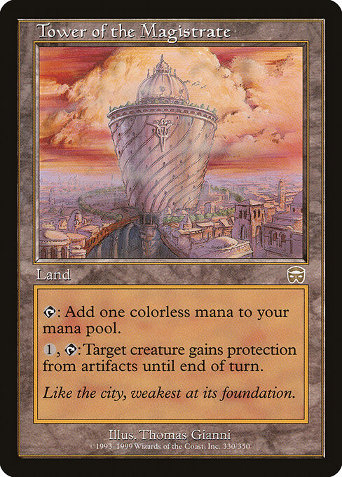 Torre do Magistrado — Mercadian Masques 330