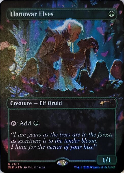 Elfos de Llanowar — Secret Lair Drop 7167