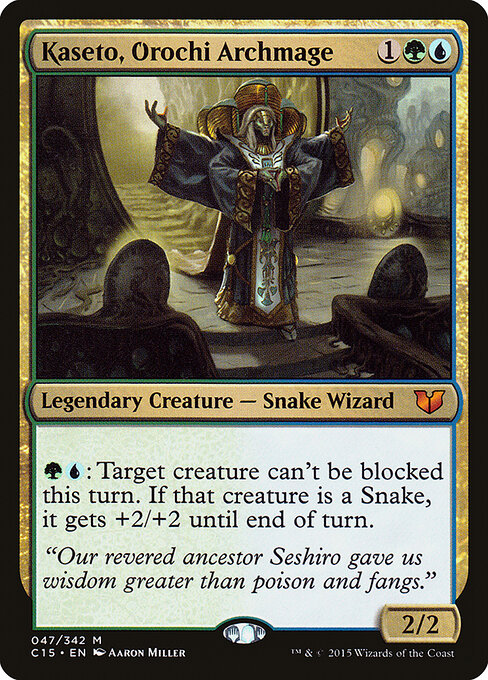Kaseto, Arquimago Orochi — Commander 2015 47