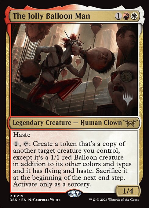The Jolly Balloon Man — Duskmourn: House of Horror Promos 219p