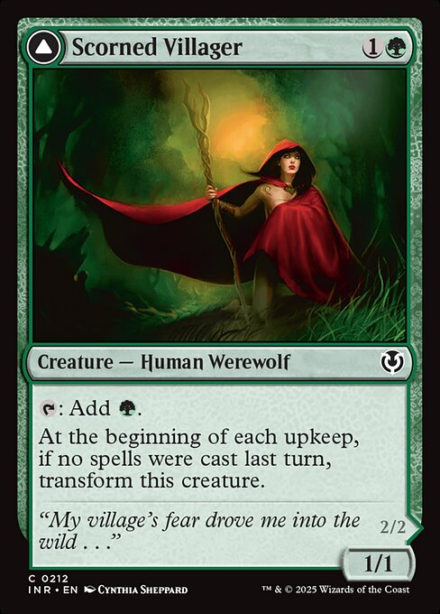 Scorned Villager — Innistrad Remastered 212