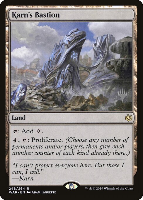 Bastião de Karn — War of the Spark Promos 248p