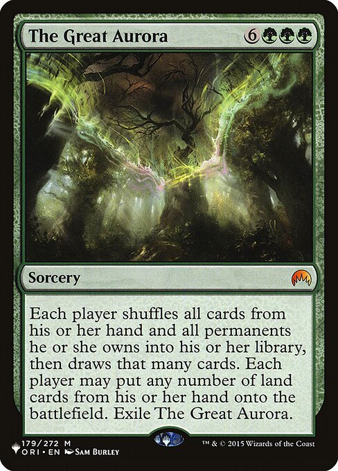 A Grande Aurora — The List ORI-179