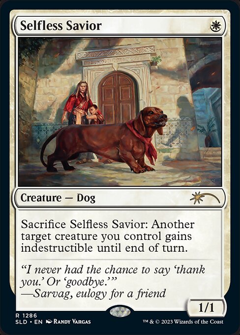 Salvador Altruísta — Secret Lair Drop 1286