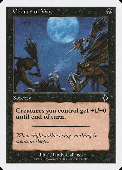 Chorus of Woe — Starter 1999 68