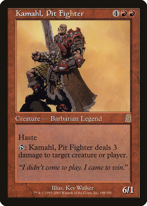 Kamahl, Lutador da Liça — Odyssey 198