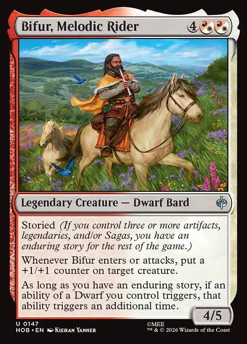 Bifur, Melodic Rider — The Hobbit 147