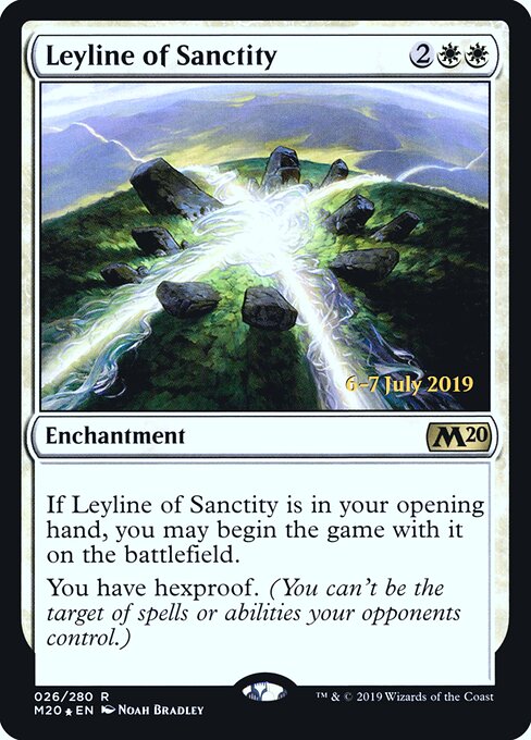 Linha de Força da Santidade — Core Set 2020 Promos 26s