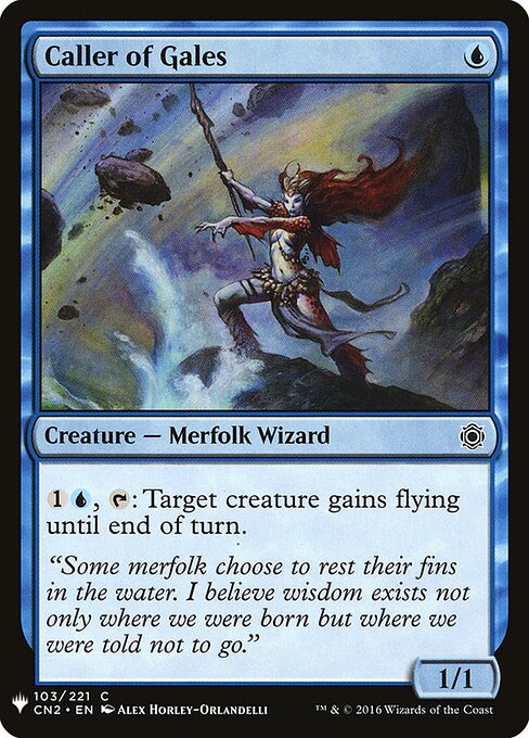 Invocador de Vendaval — The List CN2-103