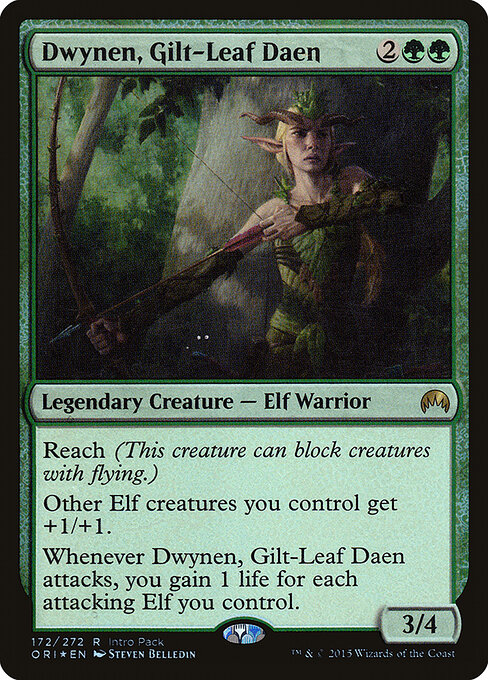 Dwynen, Daen de Folha D'Ouro — Magic Origins Promos 172
