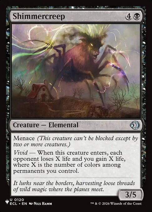 Shimmercreep — The List ECL-120
