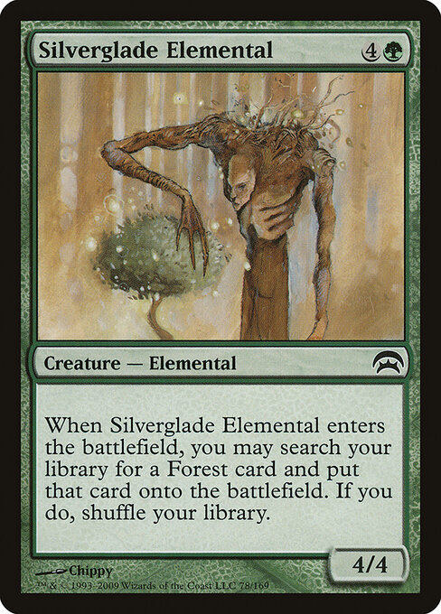 Elemental de Silverglade — Planechase 78