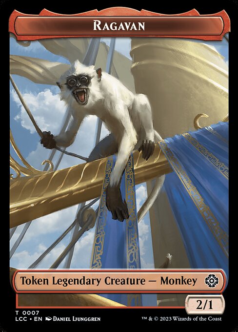 Ragavan — The Lost Caverns of Ixalan Commander Tokens 7
