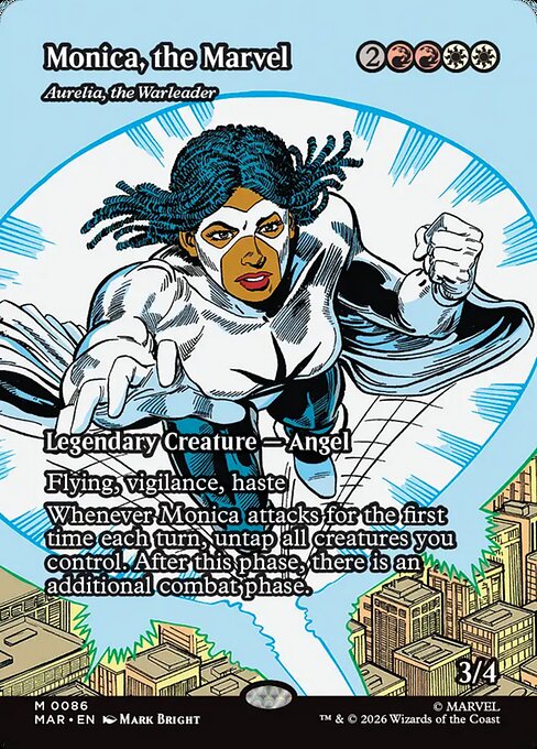Aurélia, Líder de Guerra — Marvel Universe 86