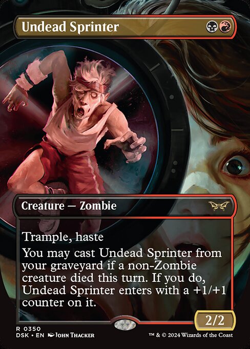 Undead Sprinter — Duskmourn: House of Horror 350