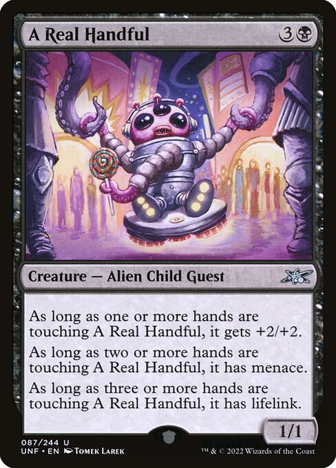 A Real Handful — Unfinity 87