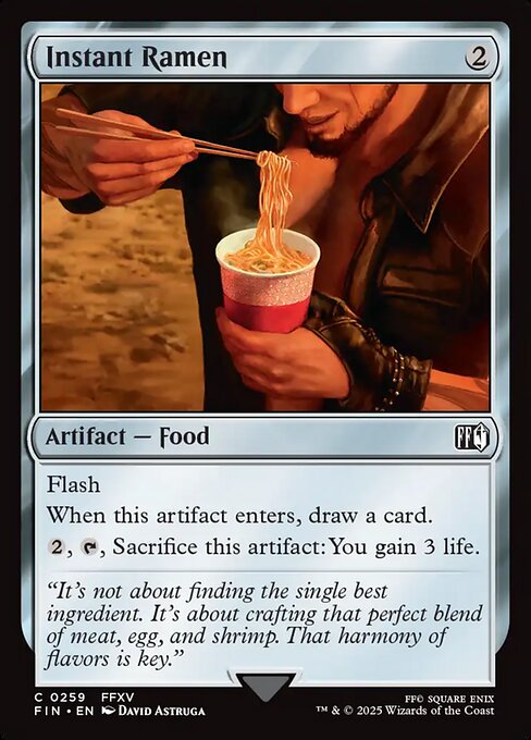 Instant Ramen — Final Fantasy 259