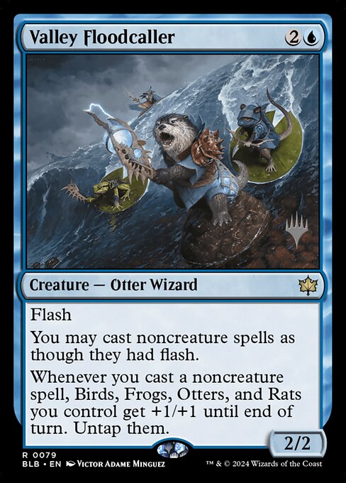Valley Floodcaller — Bloomburrow Promos 79p