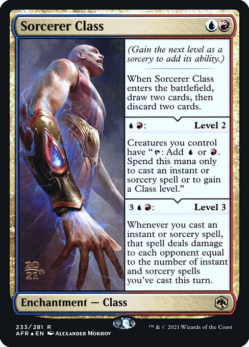 Classe: Feiticeiro — Adventures in the Forgotten Realms Promos 233s
