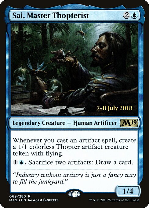 Sai, Topterista Mestre — Core Set 2019 Promos 69s
