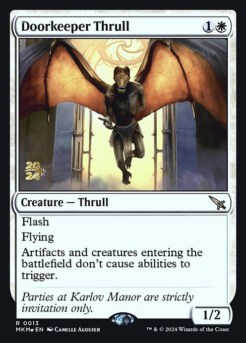 Thrull Porteiro — Murders at Karlov Manor Promos 13s
