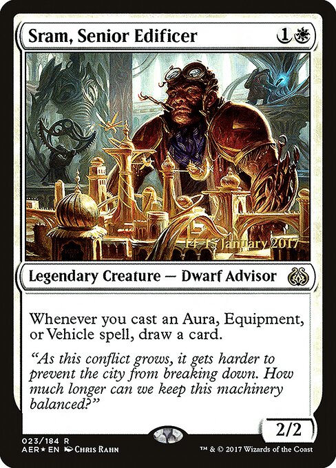 Sram, Edificador Sênior — Aether Revolt Promos 23s