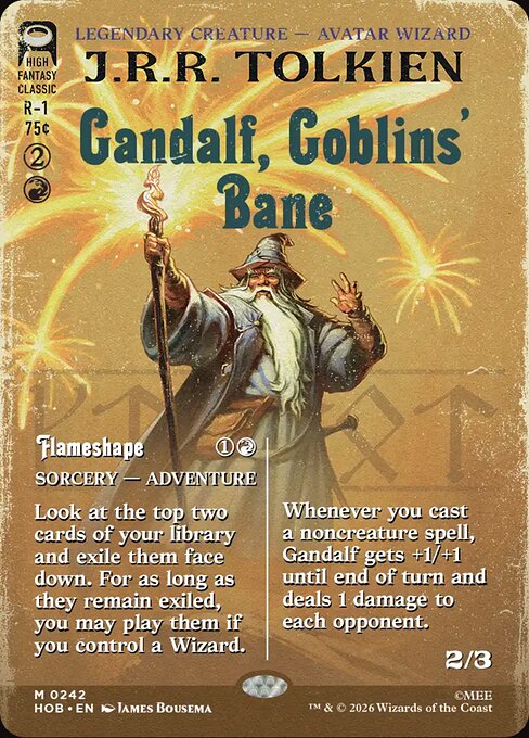 Gandalf, Goblins' Bane // Flameshape — The Hobbit 242