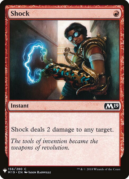 Choque — The List M19-156