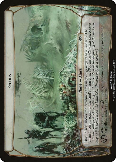 Grixis — Planechase Planes 15