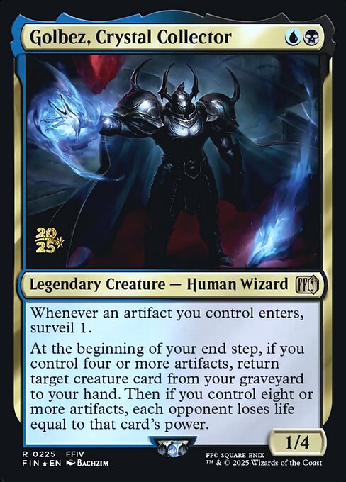 Golbez, Crystal Collector — Final Fantasy Promos 225s