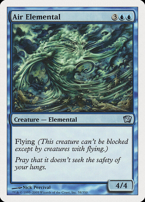 Elemental do Ar — Ninth Edition 58