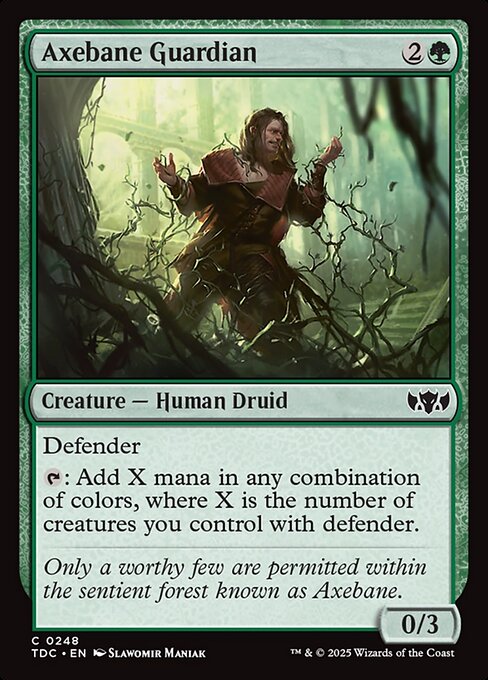 Guardião de Danação dos Machados — Tarkir: Dragonstorm Commander 248