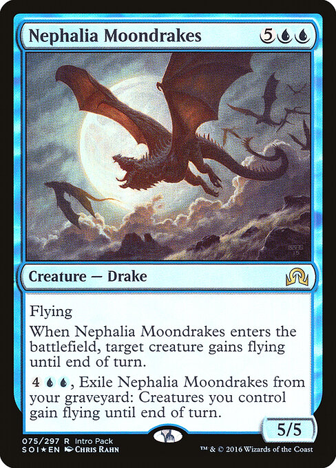Dragonetes Lunares de Nefália — Shadows over Innistrad Promos 75
