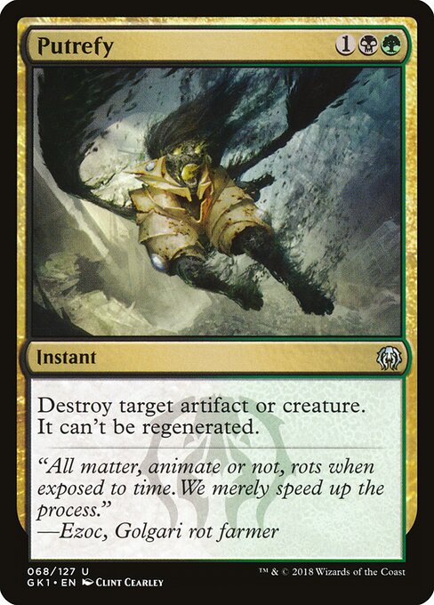 Putrificar — GRN Guild Kit 68
