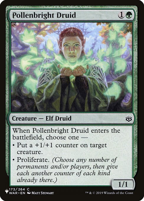 Druida do Pólen Brilhante — The List WAR-173