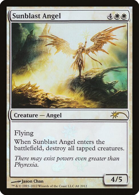 Anjo da Explosão Solar — Scars of Mirrodin Promos A8